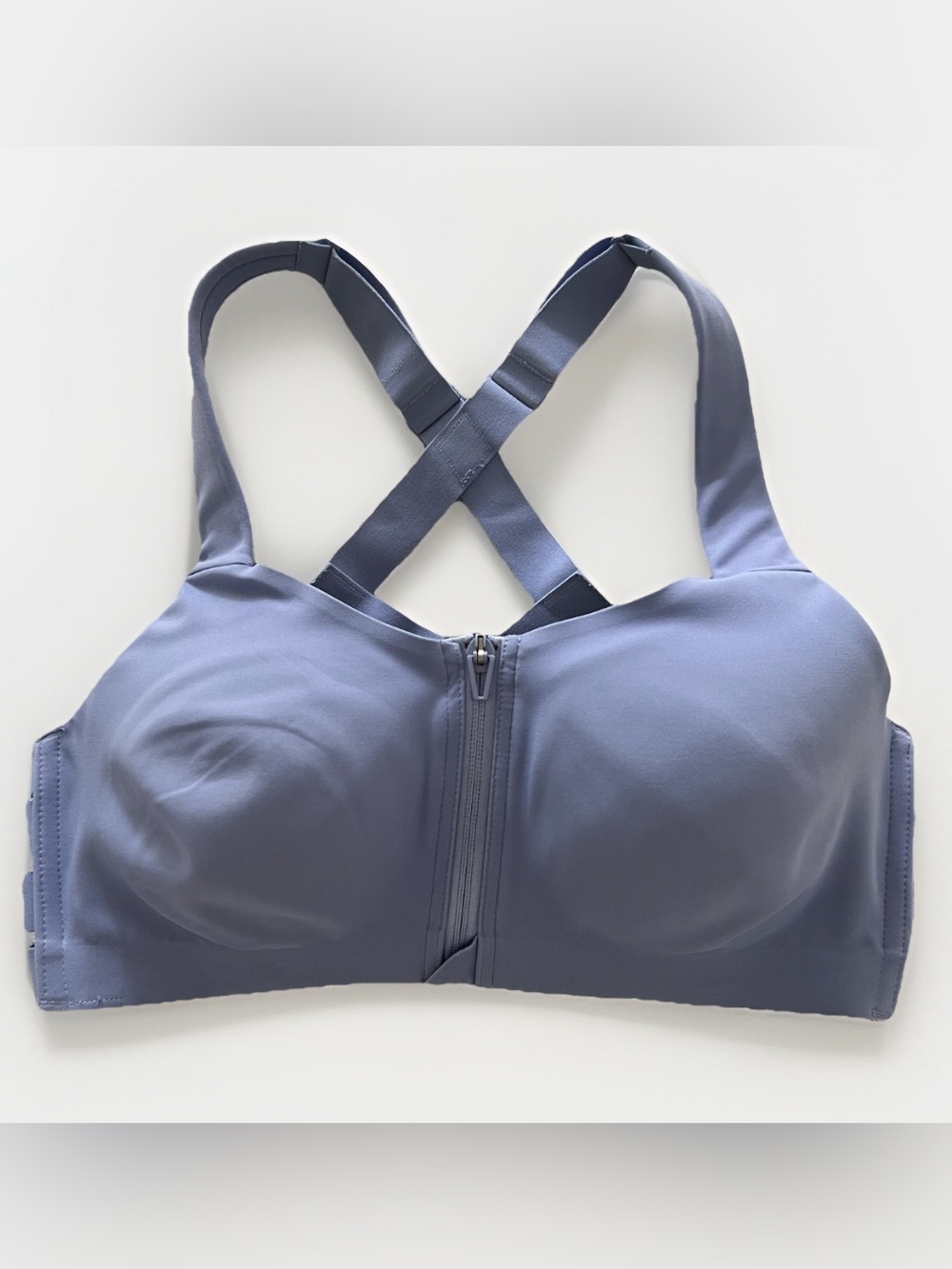 Victoria Secret Knockout Front Zip Strappy Back Sports Bra 34D